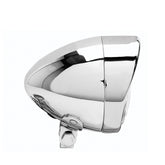 Custom Chrome Chrome 3-1/2" Mini Driving Light With Visor Fit For Harley